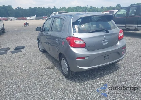 2017 Mitsubishi Mirage Es z USA, uszkodzony, nr VIN ML32A3HJ9HH019814